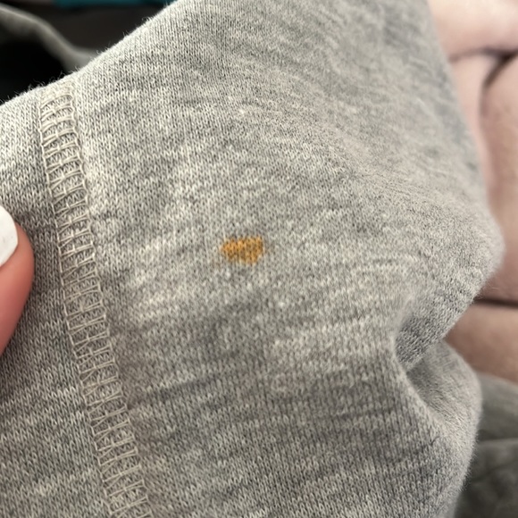 vintage gray zip up long sleeve hoodie - Picture 5 of 5